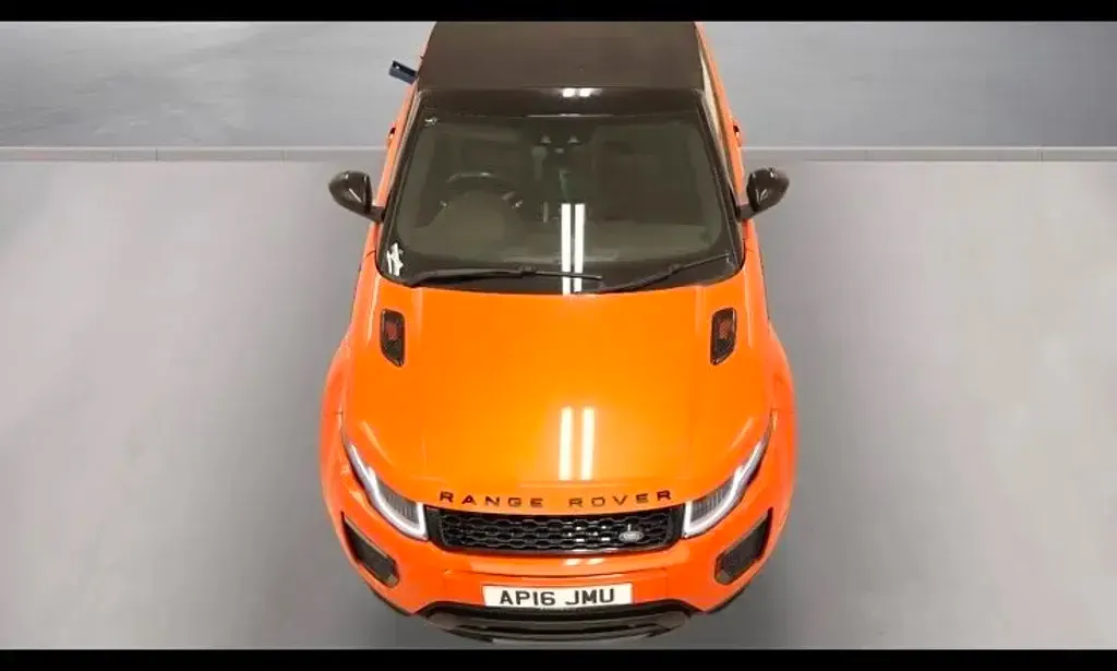 Used Land Rover Range Rover evoque HSE Dynamic 2016 Orange Cabriolet