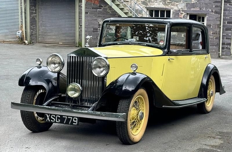 Used Rolls Royce 20/25 1991 Yellow/black Sedan