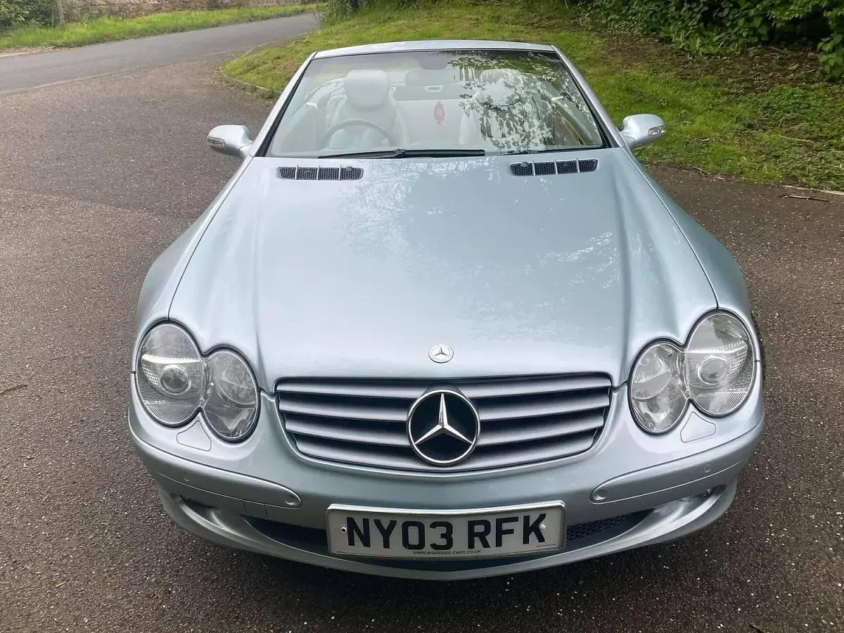 Used Mercedes SL500 2003 Silver Cabriolet