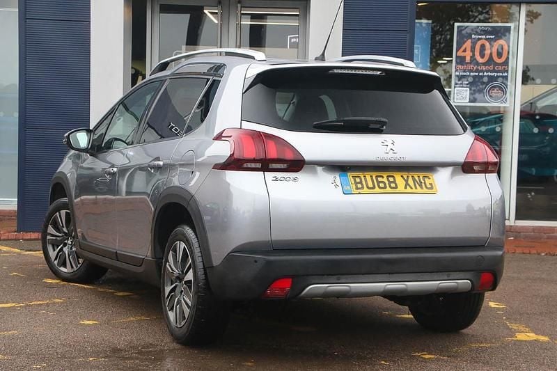 Grey Used 2018 Peugeot 2008 Allure Premium SUV | £7,832 (Good price) - Image 1/3