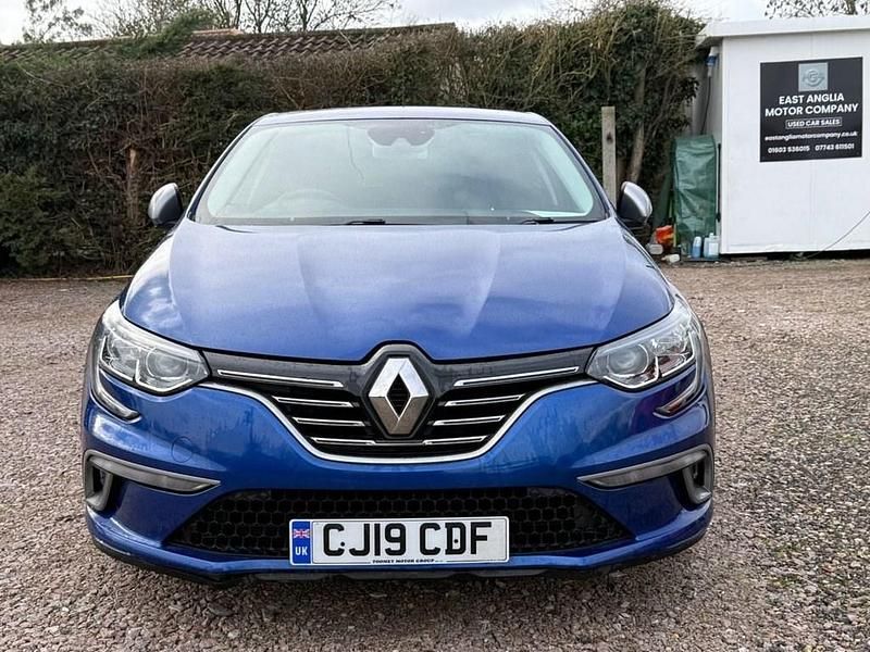 Used Renault Mégane GT Line GT-Line 140 HP (102 kW) 2019 Blue Hatchback