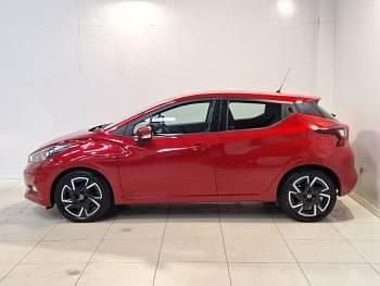 Used Nissan Micra Acenta 92 HP (67 kW) 2022 Red Hatchback