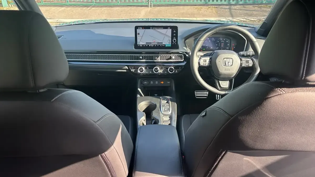 Begagnad Honda Civic Sport 2025 Blå Halvkombi