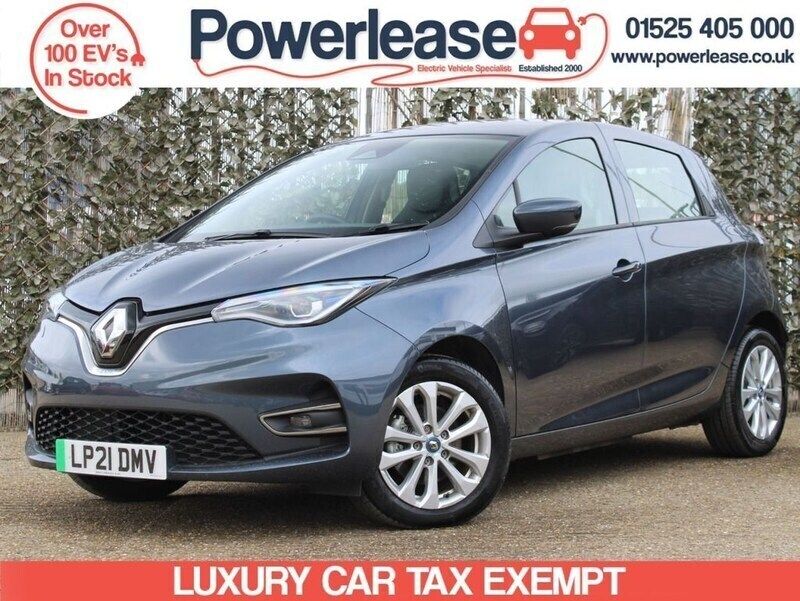 Grey Used 2021 Renault Zoe Iconic Hatchback | £8,989 (Super price) - Image 1/4