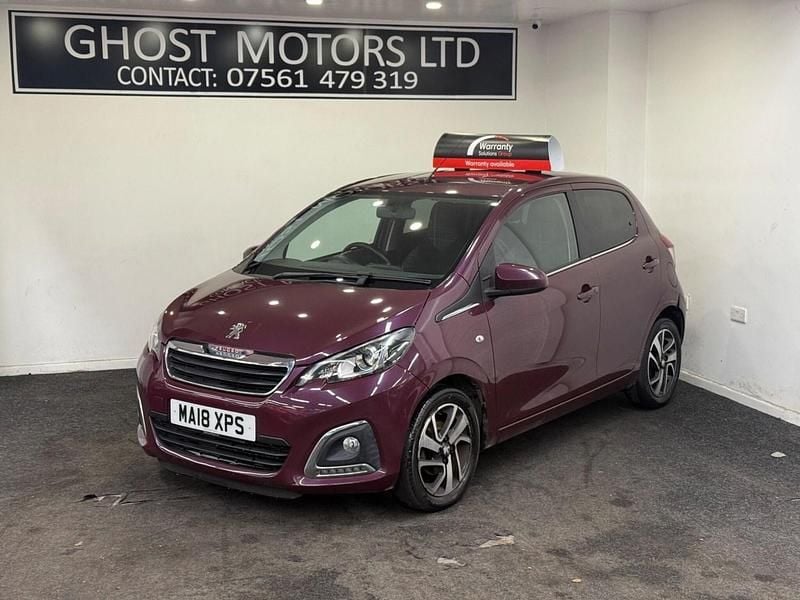 Used Peugeot 108 Allure 82 HP (60 kW) 2018 Mauve/purple Hatchback