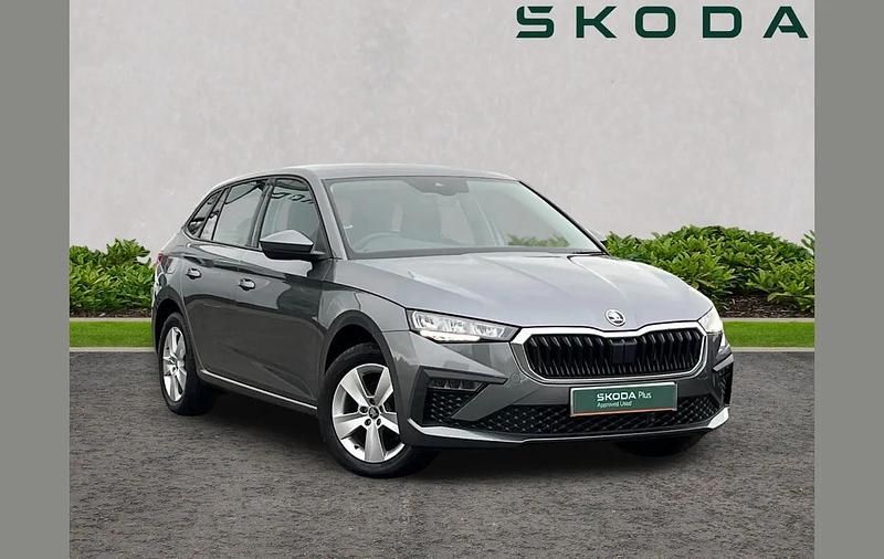 Used Skoda Scala SE 115 HP (84 kW) 2025 Graphite grey metallic Hatchback