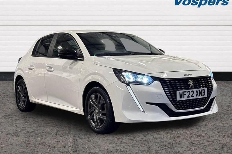 White Used 2022 Peugeot 208 Active Premium Hatchback | £13,295 (Fair price) - Image 1/1