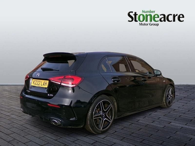 Used Mercedes A35 AMG Premium 301 HP (221 kW) 2019 Black Hatchback