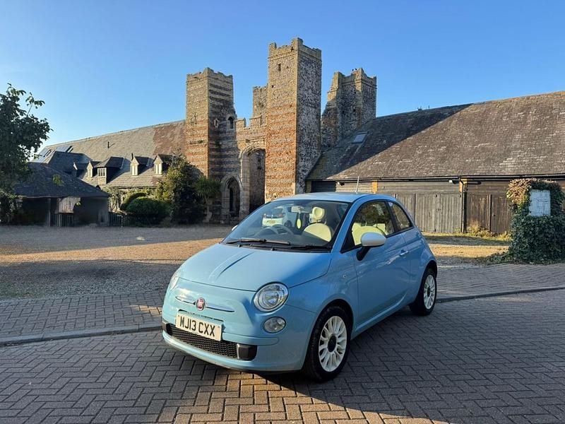Blue Used 2013 Fiat 500 Hatchback | £3,895 (Super price) - Image 1/4