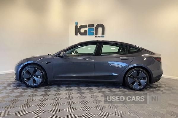 Used Tesla Model 3 Long Range AWD 366 kW (498 HP) 2021 Grey Sedan