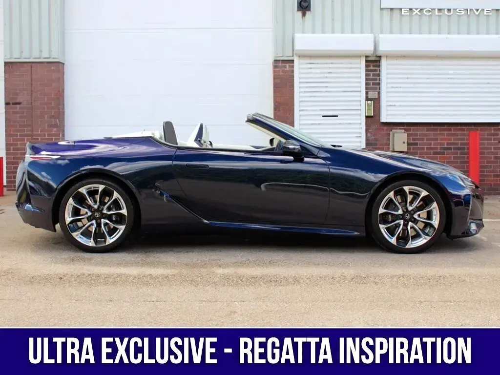Used Lexus LC 500 2023 Blue Cabriolet