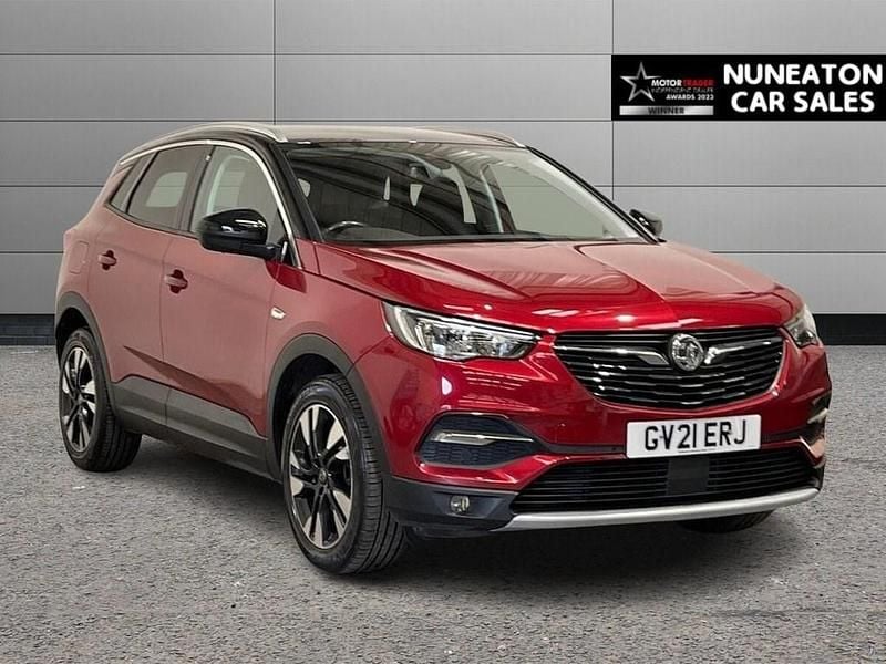 Red Used 2021 Vauxhall Grandland X Edition SUV | £12,450 (Good price) - Image 1/4