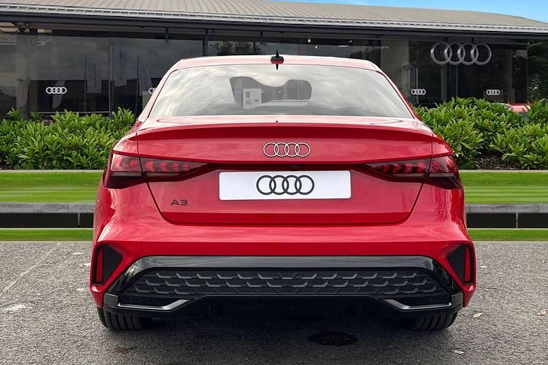 New Audi A3 S-Line 150 HP (110 kW) 2025 Red Sedan