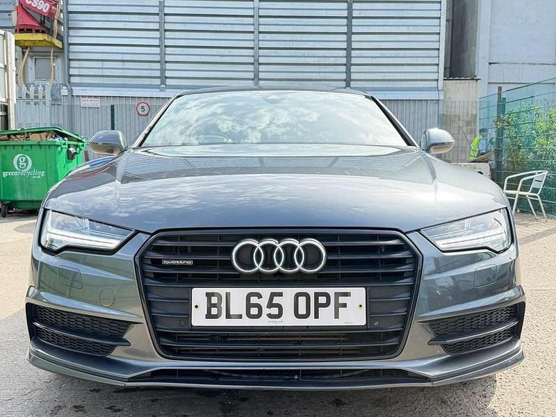 Used Audi A7 Sportback Black Edition 272 HP (200 kW) 2015 Grey Hatchback