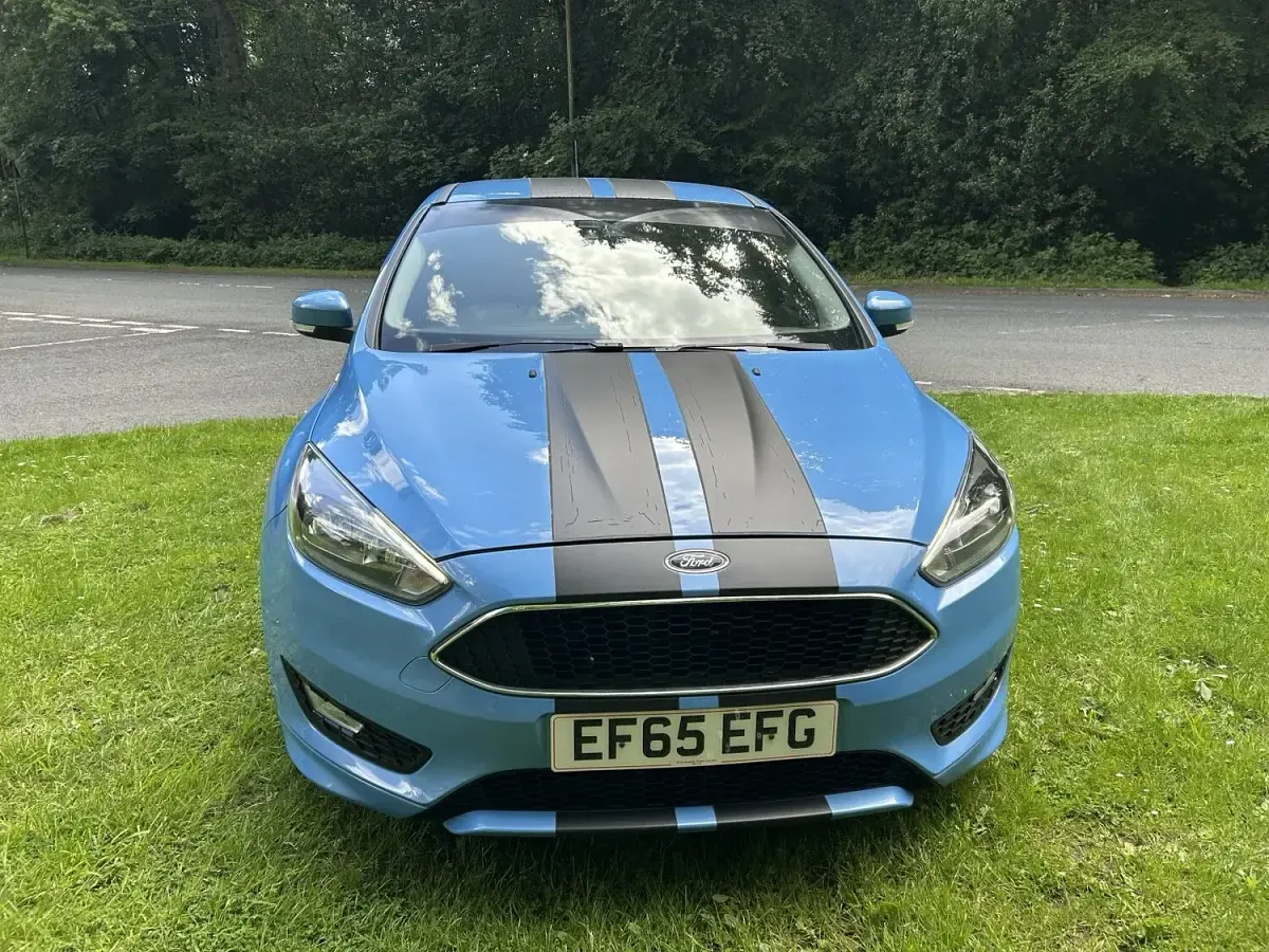 Used Ford Focus Zetec 2015 Blue Hatchback