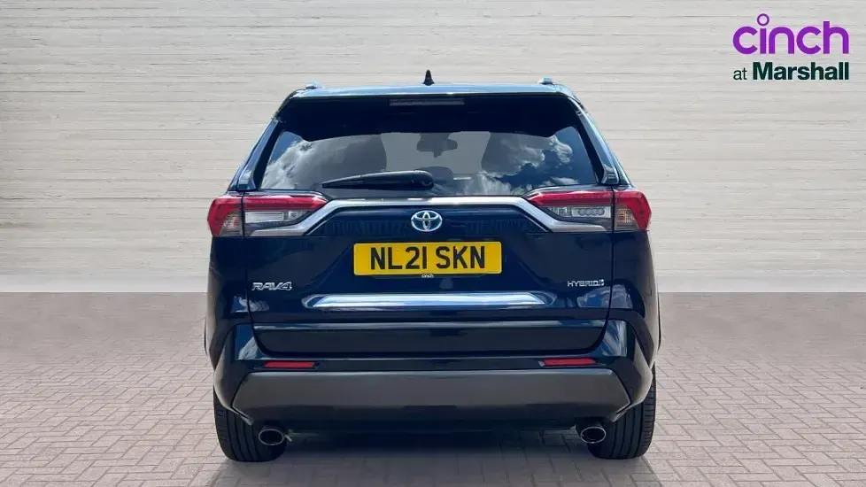 Used Toyota RAV4 Hybrid 218 HP (160 kW) 2021 Blue/black SUV