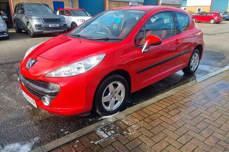 Red Used 2009 Peugeot 207 Hatchback | £1,195 (Good price) - Image 1/1