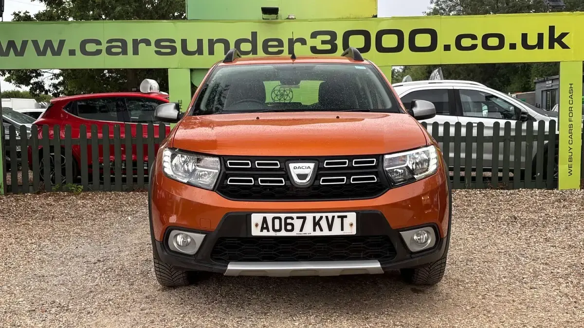 Used Dacia Sandero Stepway 2017 Orange Hatchback