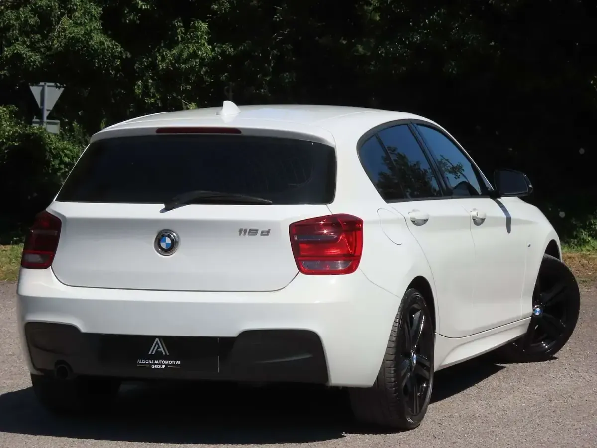 Used BMW 116 M Sport 2015 White Hatchback