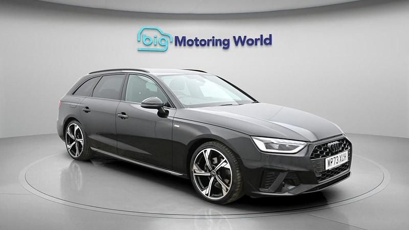 Used Audi A4 Black Edition 150 HP (110 kW) 2023 Black Estate