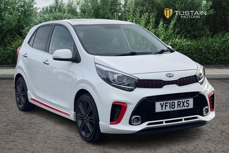 White Used 2018 Kia Picanto GT-Line S Hatchback | £10,499 (Fair price) - Image 1/4
