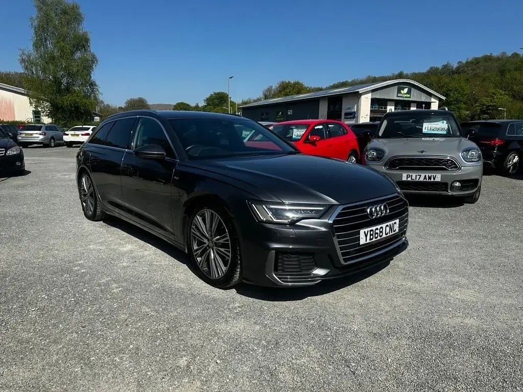 Begagnad Audi A6 S-Line 204 HK (150 kW) 2018 Grå Kombi
