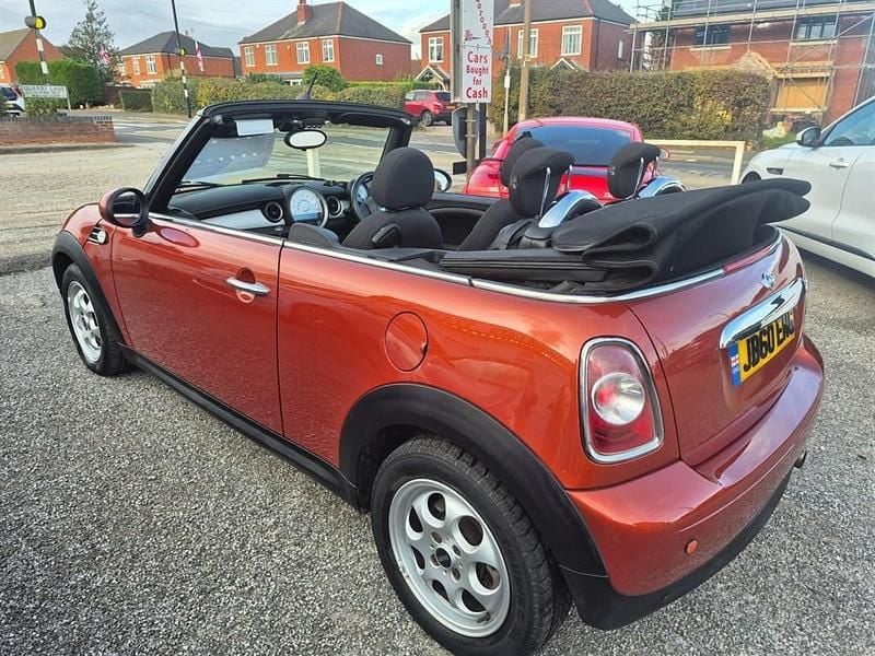 Used Mini Cooper Cabriolet 122 HP (89 kW) 2013 Orange Cabriolet