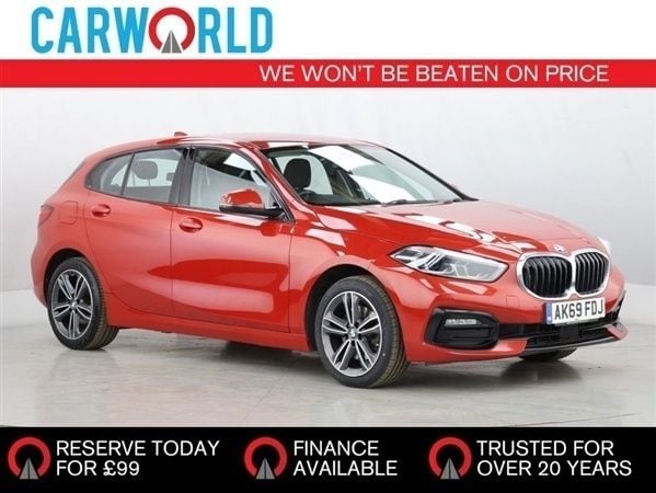 Red Used 2019 BMW 118 Sport Line Hatchback | £13,990 (Good price) - Image 1/1