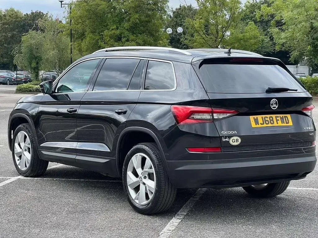 Used Skoda Kodiaq 150 HP (110 kW) 2018 Black SUV