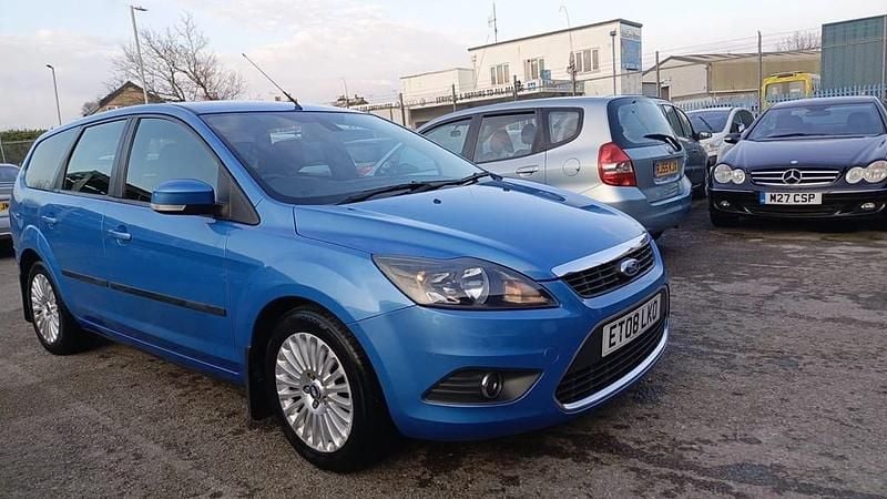 Used Ford Focus Titanium 145 HP (106 kW) 2008 Blue Estate