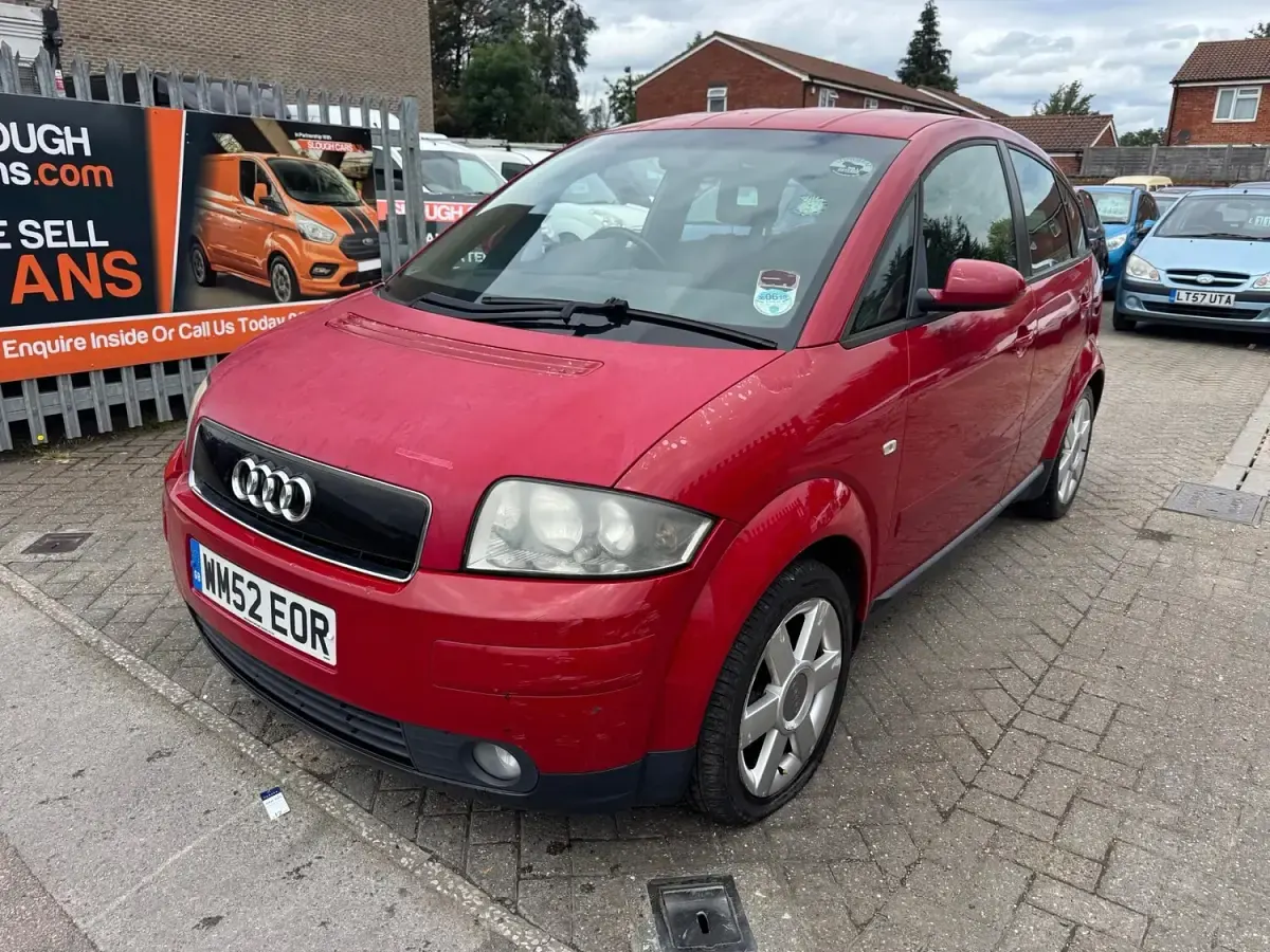 Used Audi A2 2003 Red Hatchback