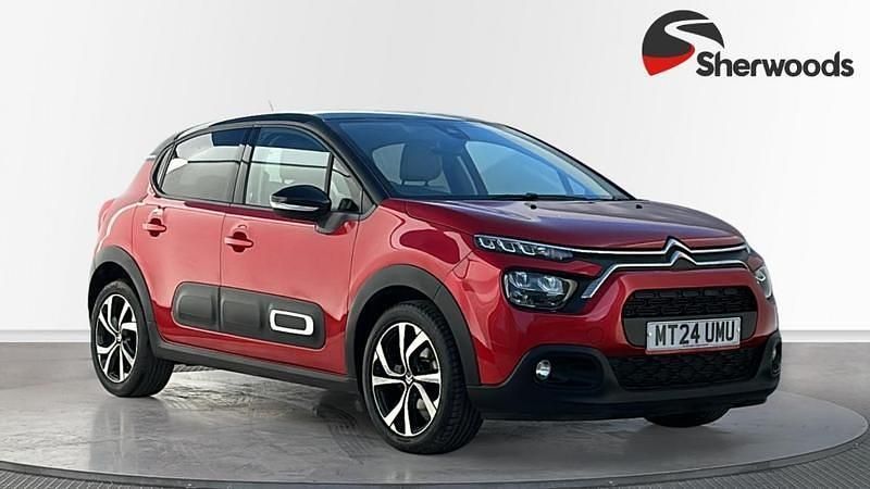Used Citroën C3 PureTech 83 HP (61 kW) 2024 Red Hatchback