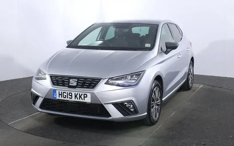 Used Seat Ibiza XCELLENCE 116 HP (85 kW) 2019 Silver Hatchback