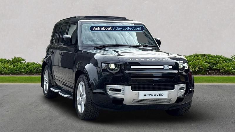 Black Used 2022 Land Rover Defender SUV | £55,454 (Good price) - Image 1/4