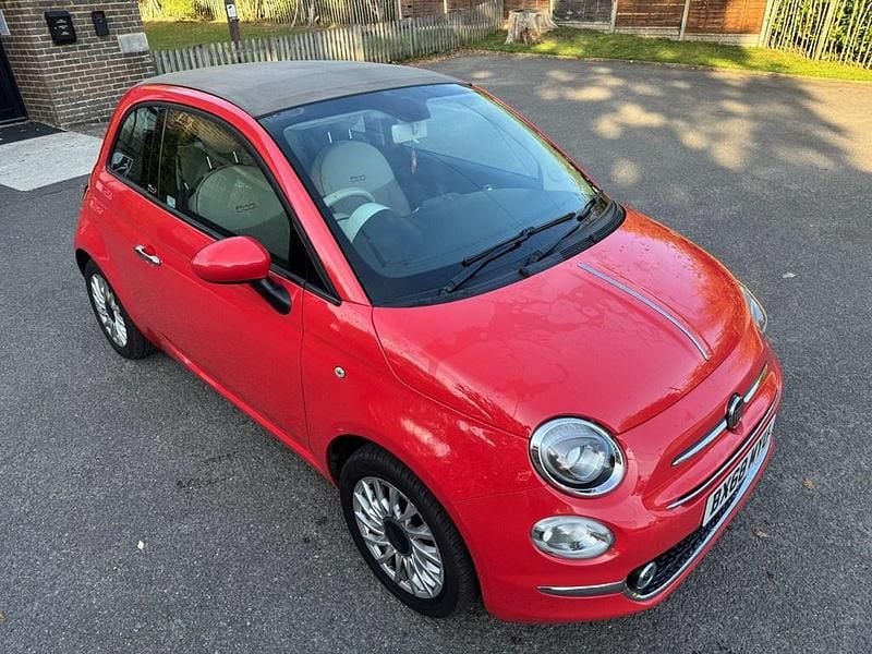 Used Fiat 500C Lounge 2018 Pink Cabriolet