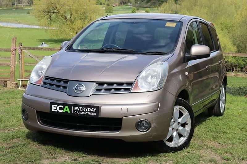 Used Nissan Note Tekna 110 HP (80 kW) 2008 Beige Hatchback