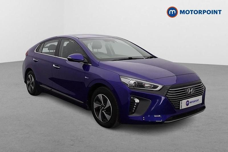 Blue Used 2018 Hyundai Ioniq Premium Sedan | £11,899 (Fair price) - Image 1/4