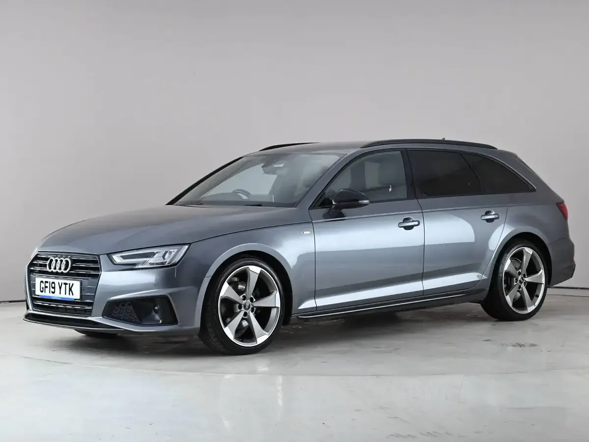 Used Audi A4 Black Edition 190 HP (139 kW) 2019 Grey Estate