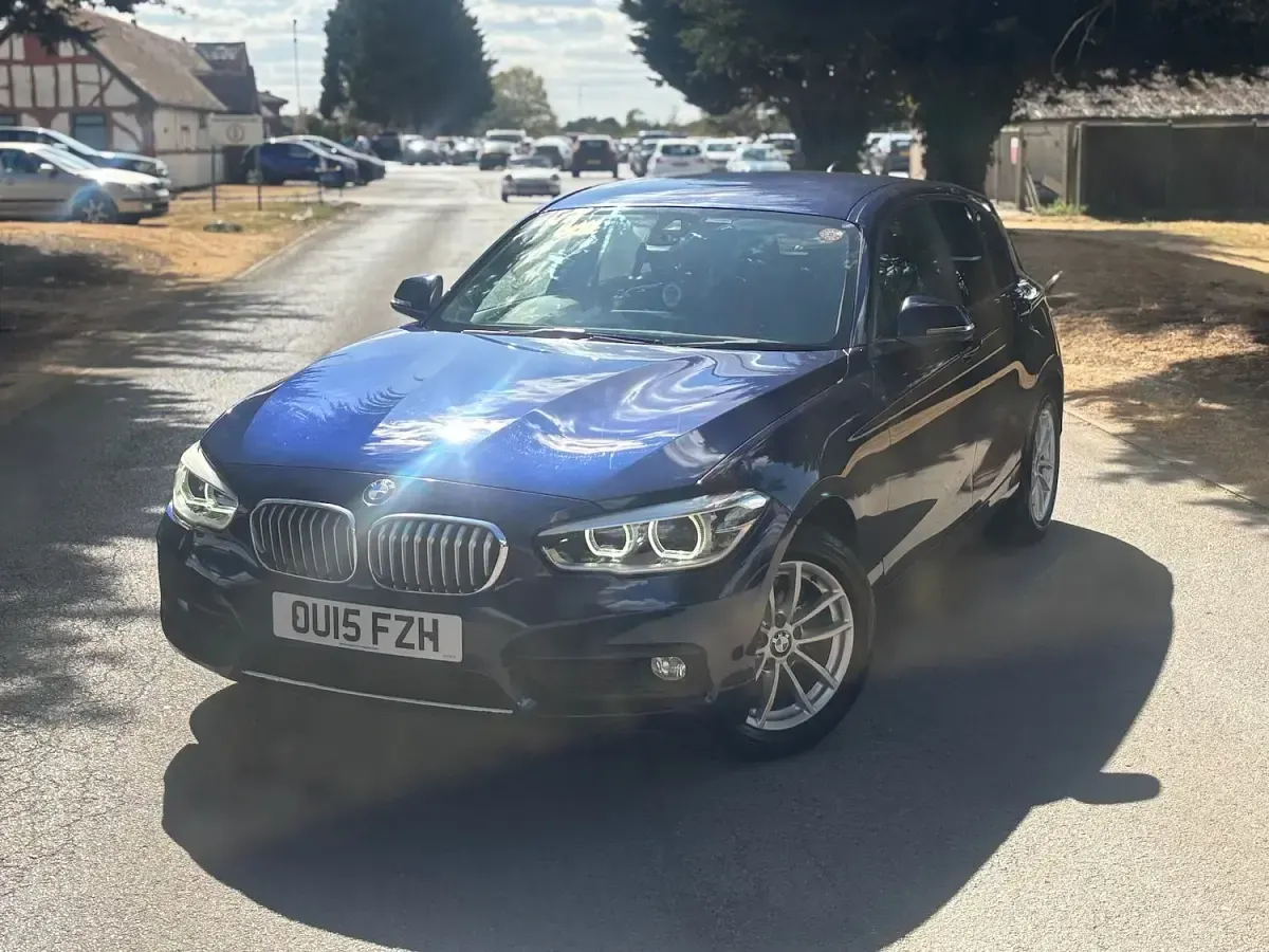 Used BMW 118 2015 Blue Hatchback