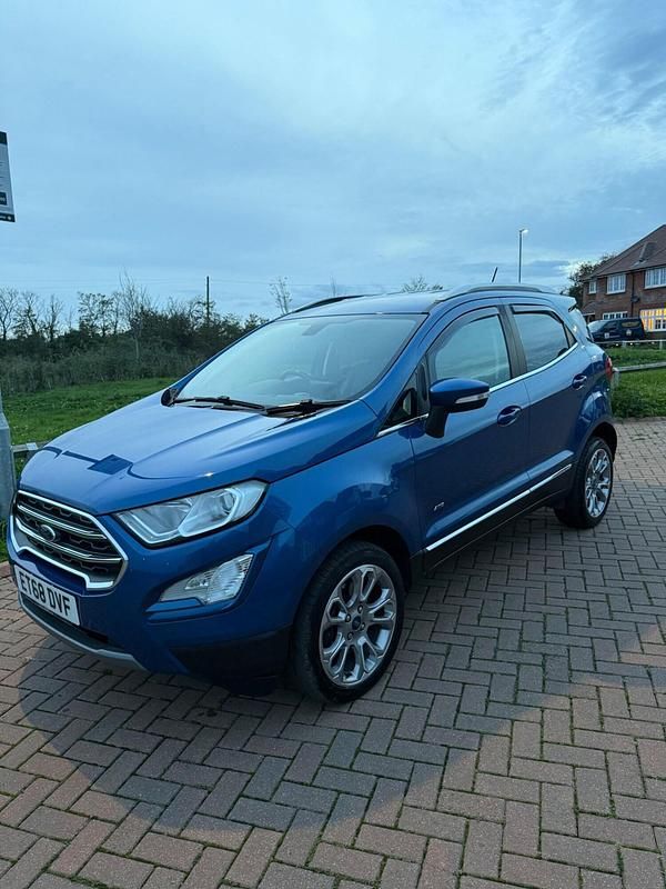 Used Ford Ecosport Titanium 125 HP (91 kW) 2019 Blue SUV