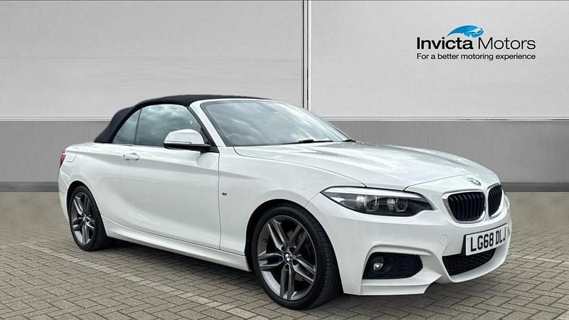 White Used 2018 BMW 220 M Sport Cabriolet | £15,899 (A bit pricey) - Image 1/4
