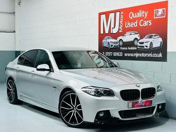 Silver Used 2015 BMW 520 M Sport Sedan | £10,995 (Expensive) - Image 1/4