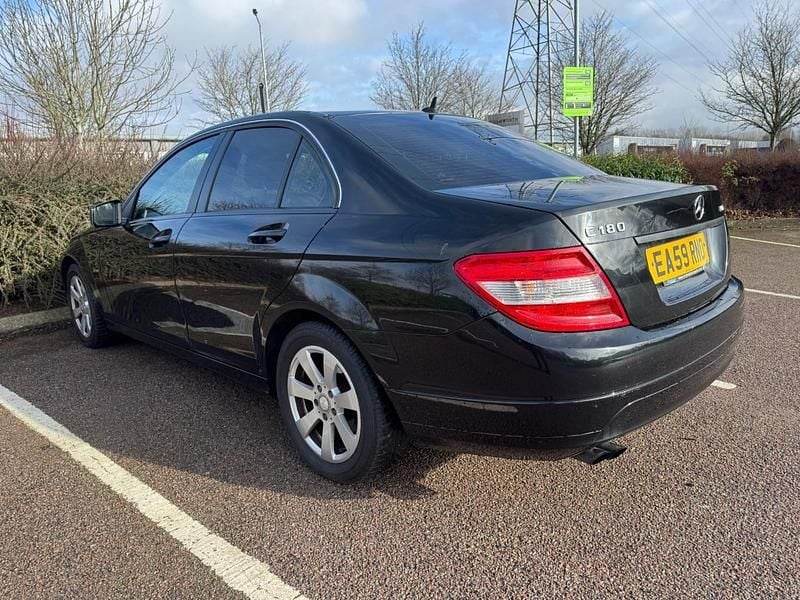 Used Mercedes C180 SE 156 HP (114 kW) 2009 Black Sedan