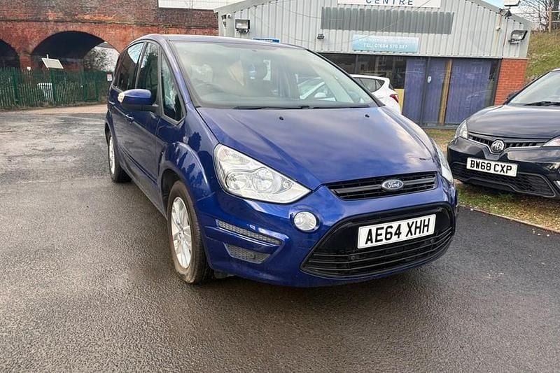 Begagnad Ford S-MAX Zetec 140 HK (102 kW) 2014 Blå Minibuss