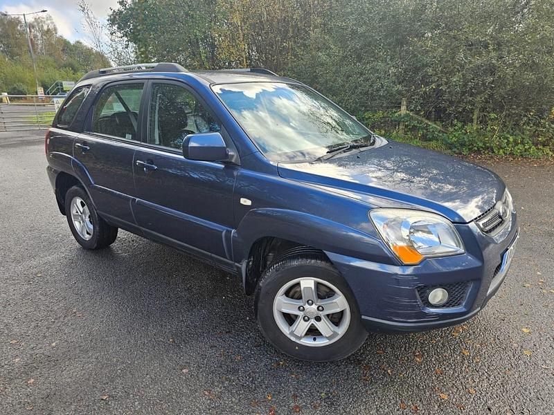 Blue Used 2009 Kia Sportage 2 SUV | £2,795 (Fair price) - Image 1/4