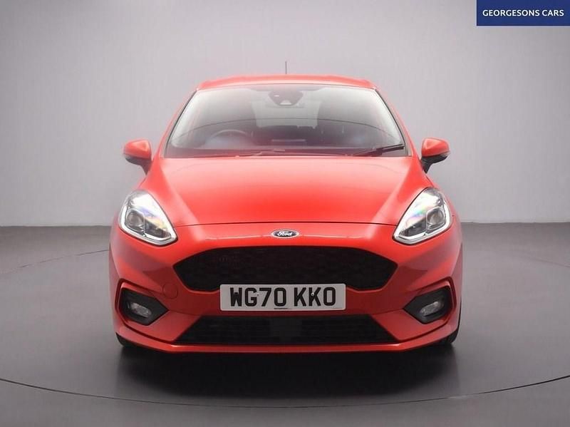 Used Ford Fiesta ST-Line 125 HP (91 kW) 2020 Red Hatchback