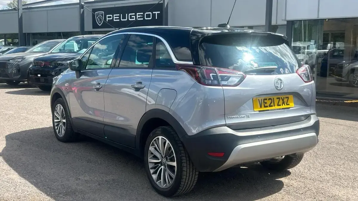 Used Vauxhall Crossland X S 101 HP (74 kW) 2021 Grey SUV