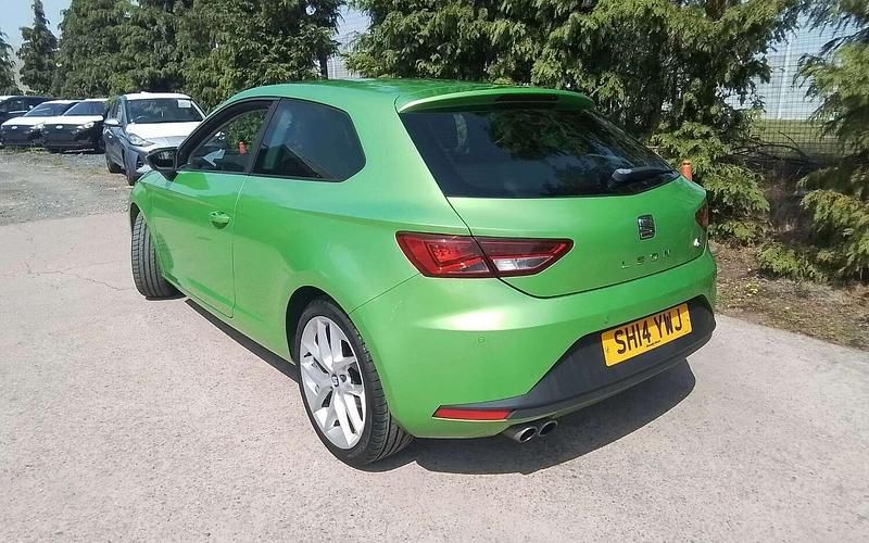 Used Seat Leon FR 150 HP (110 kW) 2014 Green Hatchback