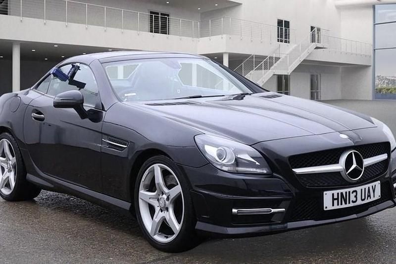 Black Used 2013 Mercedes SLK250 AMG Cabriolet | £6,795 (Fair price) - Image 1/1