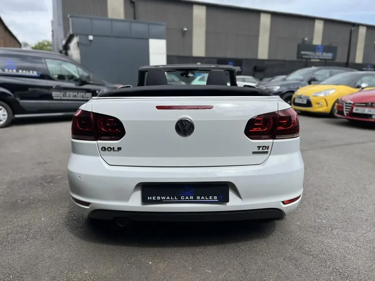 Used VW Golf Cabriolet SE 2012 White Cabriolet